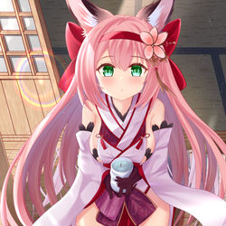 This is a pixiv picture whose title is 花月ちゃん.