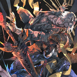 This is a pixiv picture whose title is SON OF SPARDA.