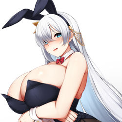 This is a pixiv picture whose title is バニー皇女.