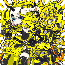 This is a pixiv picture whose title is ハイテク・ウーロン！.