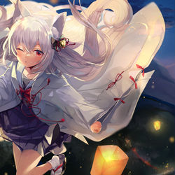 This is a pixiv picture whose title is 祀.