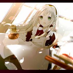 This is a pixiv picture whose title is お茶の時間にしませんか？.