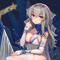 This is a pixiv picture whose title is Louis IX.