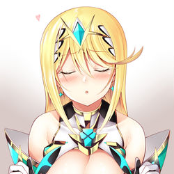 This is a pixiv picture whose title is キス待ち.