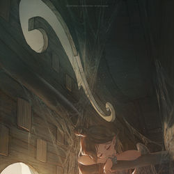 This is a pixiv picture whose title is COULDN'T.