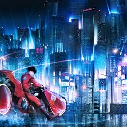 This is a pixiv picture whose title is AKIRA.