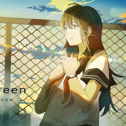 This is a pixiv picture whose title is Nordgreen.
