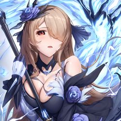 This is a pixiv picture whose title is ~幻夜の迷走・ロストローズマリー~.