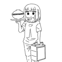 This is a pixiv picture whose title is 岡持ち.