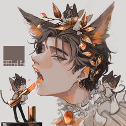 This is a pixiv picture whose title is おめかし.
