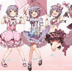 This is a pixiv picture whose title is 五周分の幸子.