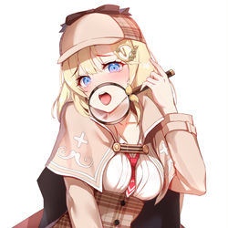 This is a pixiv picture whose title is ラブ探偵.