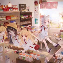 This is a pixiv picture whose title is 林口組幼稚園.