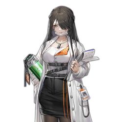 This is a pixiv picture whose title is 研究者リオーニと難民npc.