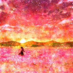 This is a pixiv picture whose title is 夕まぐれ.