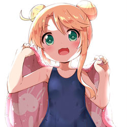 This is a pixiv picture whose title is スク水ノアちゃん.