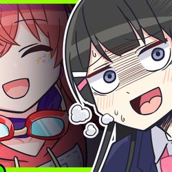 This is a pixiv picture whose title is 【動画】ダメ。ゼッタイ。月ノ美兎。.