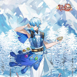 This is a pixiv picture whose title is 【仕事絵】フードファンタジー.