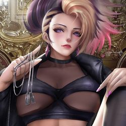 This is a pixiv picture whose title is KDA akali.