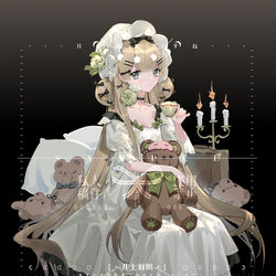 This is a pixiv picture whose title is doll.