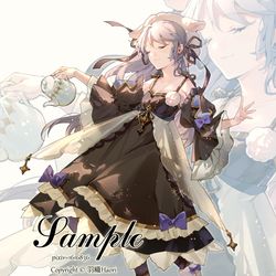 This is a pixiv picture whose title is 梦.