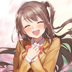 This is a pixiv picture whose title is 笑顔です！.