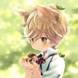 This is a pixiv picture whose title is My little bird.