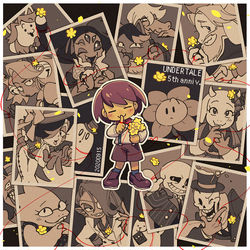 This is a pixiv picture whose title is UNDERTALE5th.