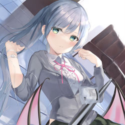 This is a pixiv picture whose title is 病弱悪魔っ娘.