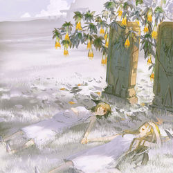 This is a pixiv picture whose title is なつがおわった.