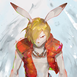 This is a pixiv picture whose title is キングカズマ.