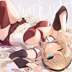 This is a pixiv picture whose title is マキさんの誕生日絵.