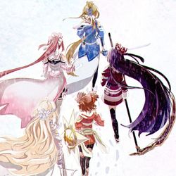 This is a pixiv picture whose title is 勇者である LOG V.