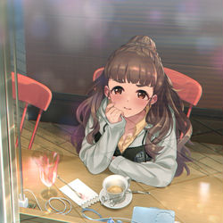 This is a pixiv picture whose title is 神谷奈緒.