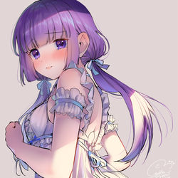 This is a pixiv picture whose title is ふたつむすび.