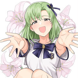 This is a pixiv picture whose title is 詩花誕生日おめ！.