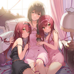 This is a pixiv picture whose title is 母性.