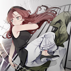 This is a pixiv picture whose title is VS 十六夜咲夜.