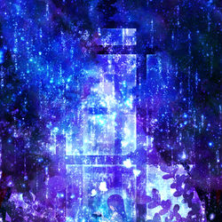 This is a pixiv picture whose title is 落月.