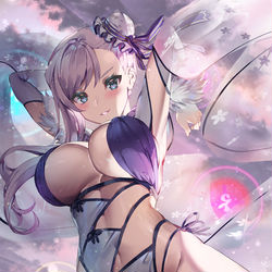 This is a pixiv picture whose title is 武蔵ちゃ.