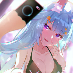 This is a pixiv picture whose title is 懶貓子.