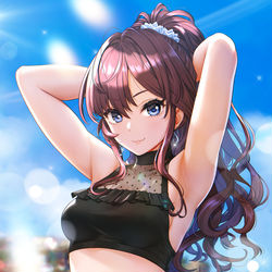 This is a pixiv picture whose title is にゃんしき.