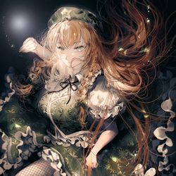 This is a pixiv picture whose title is 紅美鈴.