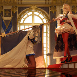 This is a pixiv picture whose title is Blessed.