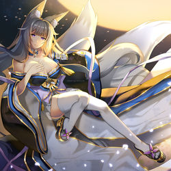 This is a pixiv picture whose title is 信濃.