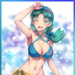 This is a pixiv picture whose title is (skeb)水着クリスちゃん◎.