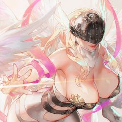 This is a pixiv picture whose title is 天使.