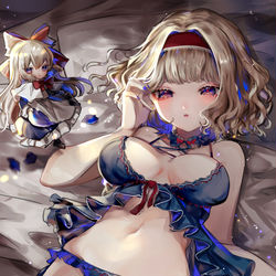 This is a pixiv picture whose title is ୨୧アリス・マーガトロイド୨୧.