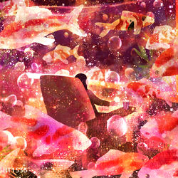 This is a pixiv picture whose title is 幻燈上映.