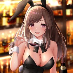 This is a pixiv picture whose title is うちの特別なワイン…飲んでくれるやろ？.